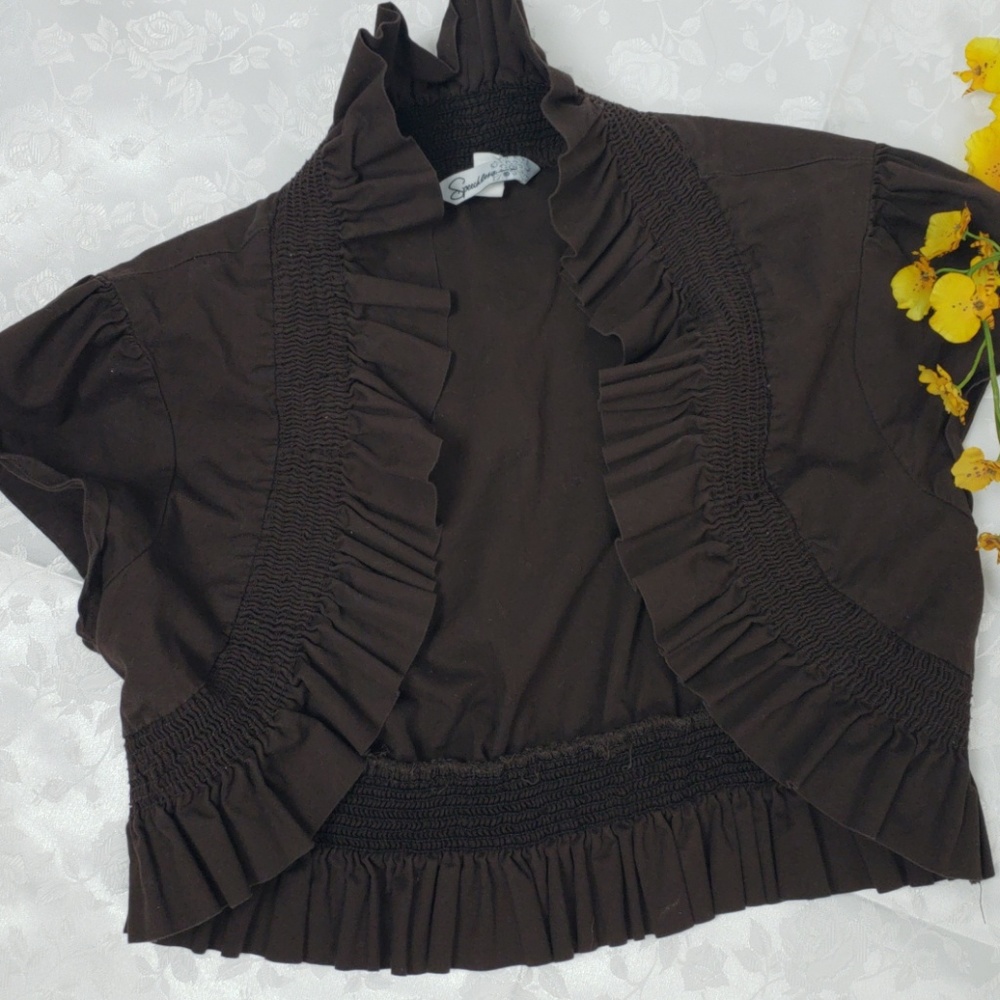 Speeckless Girls Brown Vest Size 7